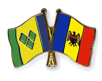 Fahnen Pins St-Vincent-und-die-Grenadinen Moldau
