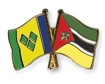 Fahnen Pins St-Vincent-und-die-Grenadinen Mosambik