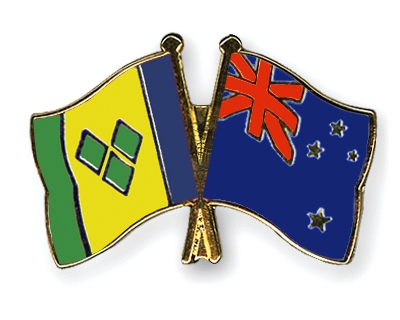 Fahnen Pins St-Vincent-und-die-Grenadinen Neuseeland