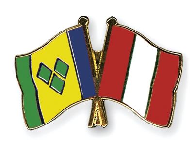 Fahnen Pins St-Vincent-und-die-Grenadinen Peru