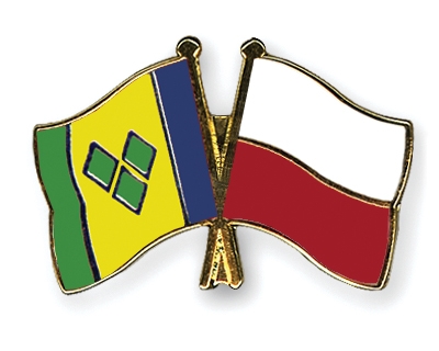 Fahnen Pins St-Vincent-und-die-Grenadinen Polen