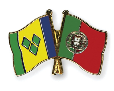 Fahnen Pins St-Vincent-und-die-Grenadinen Portugal