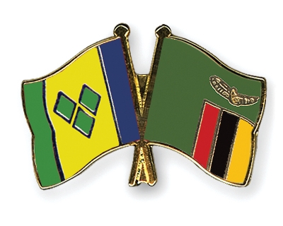 Fahnen Pins St-Vincent-und-die-Grenadinen Sambia