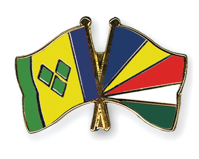Fahnen Pins St-Vincent-und-die-Grenadinen Seychellen