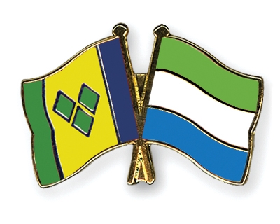 Fahnen Pins St-Vincent-und-die-Grenadinen Sierra-Leone