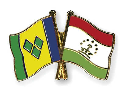 Fahnen Pins St-Vincent-und-die-Grenadinen Tadschikistan