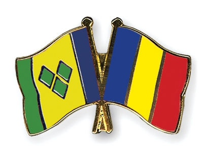 Fahnen Pins St-Vincent-und-die-Grenadinen Tschad