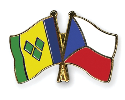 Fahnen Pins St-Vincent-und-die-Grenadinen Tschechische-Republik