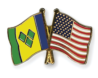 Fahnen Pins St-Vincent-und-die-Grenadinen USA