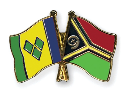 Fahnen Pins St-Vincent-und-die-Grenadinen Vanuatu