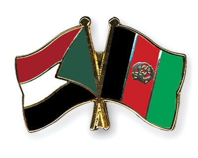 Fahnen Pins Sudan Afghanistan