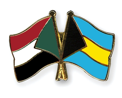 Fahnen Pins Sudan Bahamas