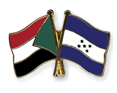 Fahnen Pins Sudan Honduras