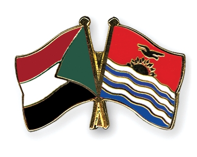 Fahnen Pins Sudan Kiribati