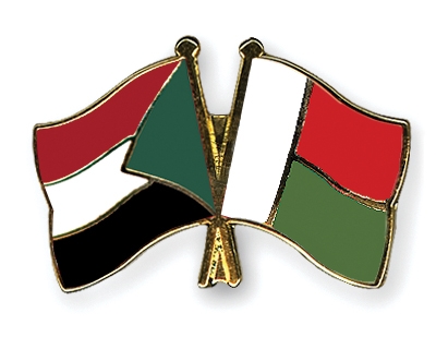 Fahnen Pins Sudan Madagaskar