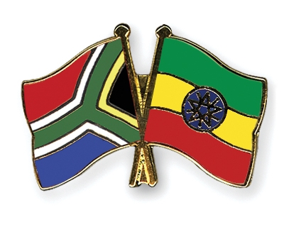 Fahnen Pins Sdafrika thiopien