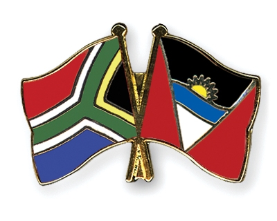 Fahnen Pins Sdafrika Antigua-und-Barbuda