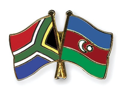 Fahnen Pins Sdafrika Aserbaidschan