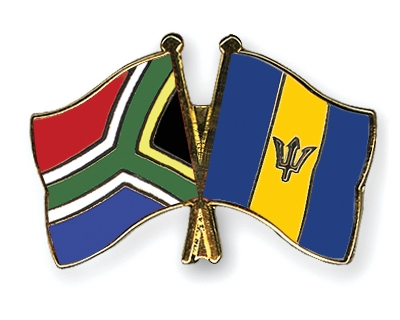 Fahnen Pins Sdafrika Barbados