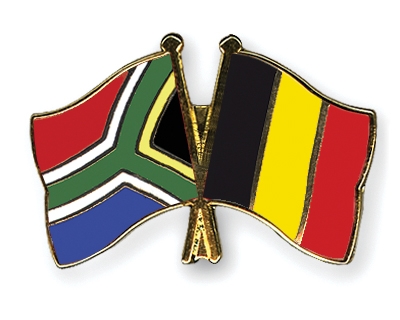 Fahnen Pins Sdafrika Belgien