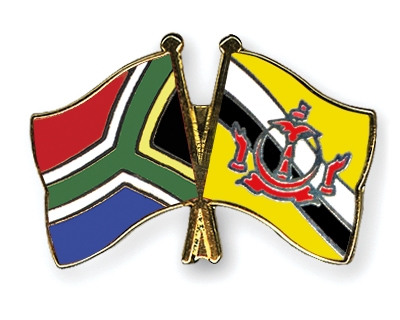 Fahnen Pins Sdafrika Brunei-Darussalam