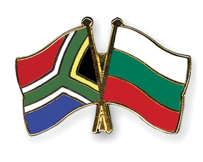 Fahnen Pins Sdafrika Bulgarien