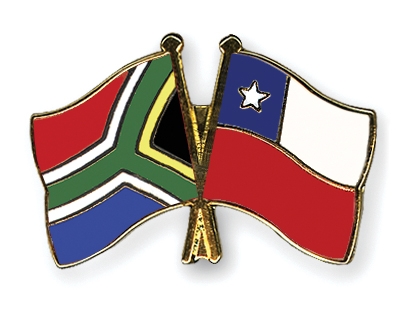 Fahnen Pins Sdafrika Chile