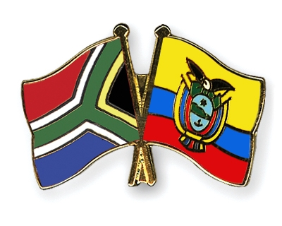 Fahnen Pins Sdafrika Ecuador