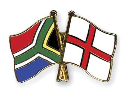 Fahnen Pins Sdafrika England