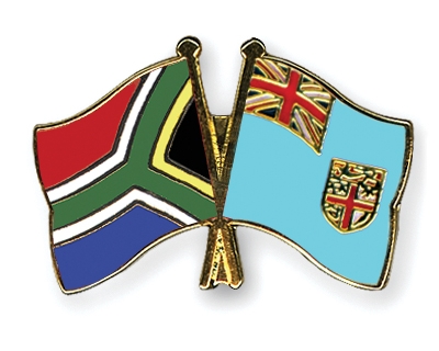 Fahnen Pins Sdafrika Fidschi