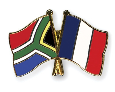 Fahnen Pins Sdafrika Frankreich