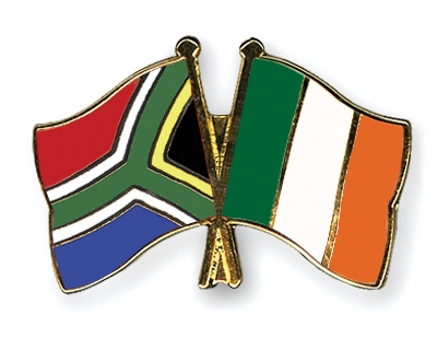 Fahnen Pins Sdafrika Irland