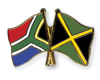 Fahnen Pins Sdafrika Jamaika