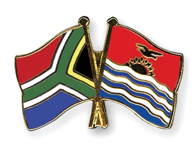 Fahnen Pins Sdafrika Kiribati