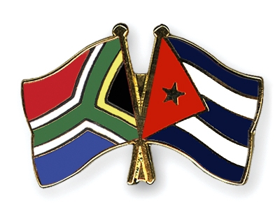 Fahnen Pins Sdafrika Kuba