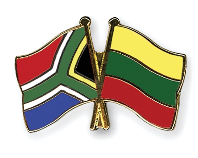 Fahnen Pins Sdafrika Litauen