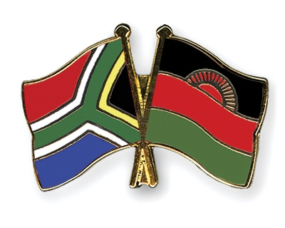 Fahnen Pins Sdafrika Malawi