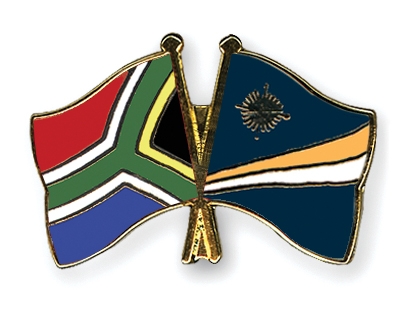 Fahnen Pins Sdafrika Marshallinseln