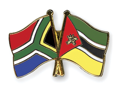 Fahnen Pins Sdafrika Mosambik