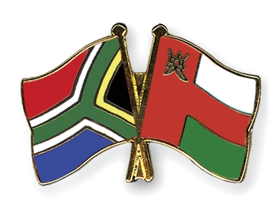 Fahnen Pins Sdafrika Oman