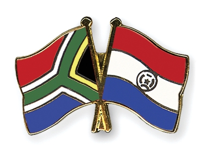 Fahnen Pins Sdafrika Paraguay