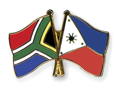 Fahnen Pins Sdafrika Philippinen