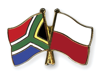 Fahnen Pins Sdafrika Polen