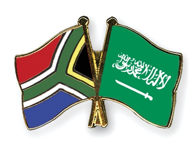 Fahnen Pins Sdafrika Saudi-Arabien