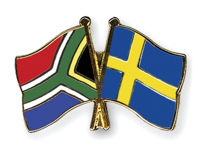 Fahnen Pins Sdafrika Schweden