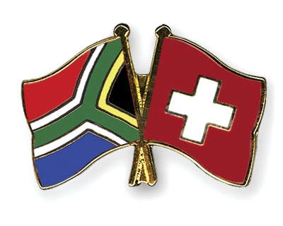 Fahnen Pins Sdafrika Schweiz