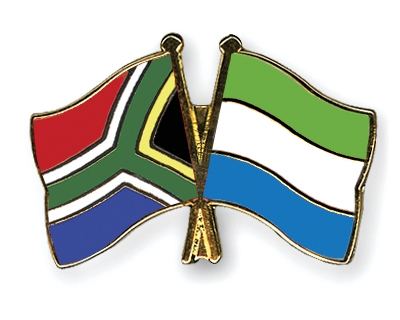 Fahnen Pins Sdafrika Sierra-Leone