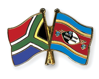 Fahnen Pins Sdafrika Swasiland