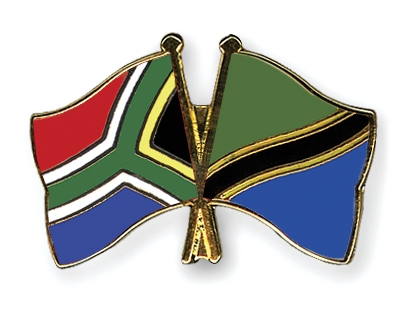 Fahnen Pins Sdafrika Tansania