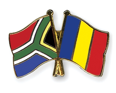 Fahnen Pins Sdafrika Tschad